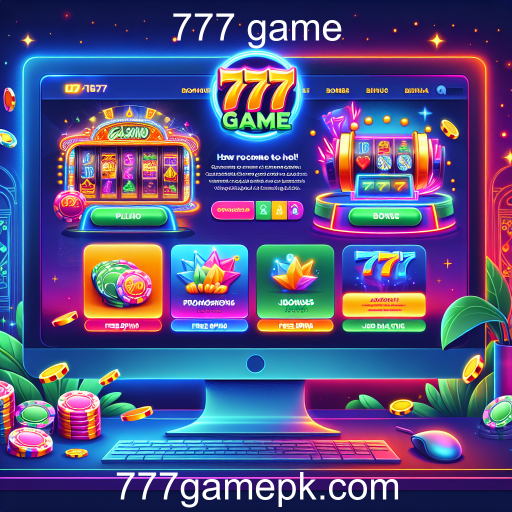 Descubra as Promoções Imperdíveis do 777 Game